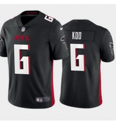 Men Atlanta Falcons 6 Younghoe Koo New Black Vapor Untouchable Limited Stitched Jersey