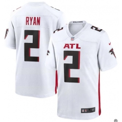 Men Nike 2020 2 Matt Ryan Atlanta Falcons Nike Vapor Limited Jersey White