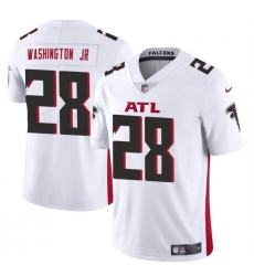 Youth Atlanta Falcons 28 Carlos Washington Jr White Vapor Untouchable Limited Stitched Football Jersey