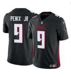 Youth Atlanta Falcons 9 Michael Penix Jr Black 2024 Draft F U S E Vapor Untouchable Limited Stitched Football Jersey