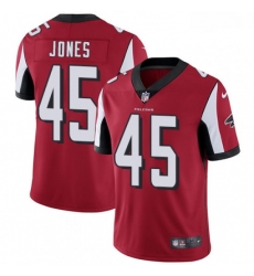 Youth Nike Atlanta Falcons 45 Deion Jones Red Team Color Vapor Untouchable Limited Player NFL Jersey