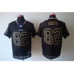 Nike Baltimore Ravens 82 Torrey Smith Black Elite Lights Out II NFL Jersey