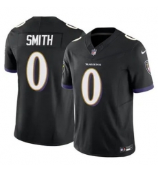 Youth Baltimore Ravens Roquan Smith #0 Black 2023 F U S E Vapor Jersey