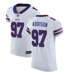 Men Buffalo Bills Mario Addison White Elite Vapor Untouchable Jersey By Nike