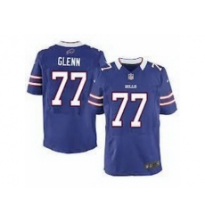 Nike Buffalo Bills 77 Cordy Glenn Blue Elite NFL Jersey