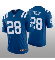 Youth Nike Colts 28 Jonathan Taylor Royal Blue Team Color Men Stitched NFL Vapor Untouchable Limited Jersey