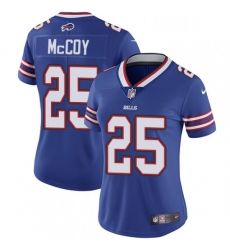 Womens Nike Buffalo Bills 25 LeSean McCoy Elite Royal Blue Team Color NFL Jersey