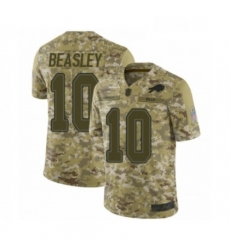 Youth Buffalo Bills 10 Cole Beasley Limited Camo 2018 Salute to Service Football Jersey