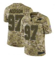 Youth Buffalo Bills Mario Addison Camo Limited 2018 Salute To Service Jersey By Nike