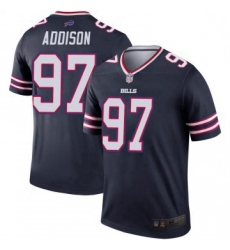 Youth Buffalo Bills Mario Addison Navy Legend Inverted Jersey By Nike