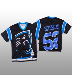 NFL Carolina Panthers 52 Tahir Whitehead Black Men Mitchell  26 Nell Big Face Fashion Limited NFL Jersey