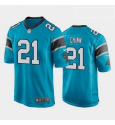 men jeremy chinn carolina panthers blue game jersey