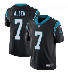 Kyle Allen Youth Carolina Panthers Nike Team Color Vapor Untouchable Jersey Limited Black