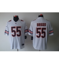 Nike Chicago Bears 55 Lance Briggs White Limited NFL Jersey