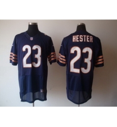 Nike Chicago bears 23 Devin Hester blue Elite NFL Jersey