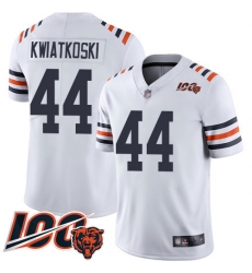 Youth Chicago Bears 44 Nick Kwiatkoski White 100th Season Limited Football Jersey