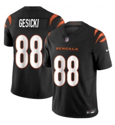 Men Cincinnati Bengals 88 Mike Gesicki Black 2024 F U S E  Vapor Untouchable Limited Stitched Jersey