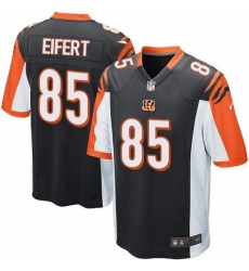 Mens Nike Cincinnati Bengals 85 Tyler Eifert Game Black Team Color NFL Jersey