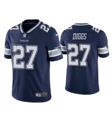 Mens Dallas Cowboys 27 Trevon Diggs Navy Vapor Limited Jersey