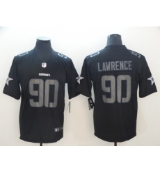 Nike Cowboys 90 DeMarcus Lawrence Black Impact Rush Limited Jersey