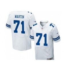 Nike Dallas Cowboys 71 Zack Martin white Elite NFL Jersey