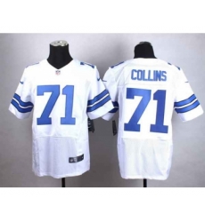 nike nfl jerseys dallas cowboys 71 collins white[Elite]