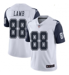 Youth Dallas Cowboys CeeDee Lamb White Limited Color Rush Vapor Untouchable Jersey