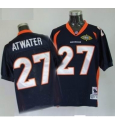 Denver Broncos 27 STEVE ATWATER blue Throwback Jerseys