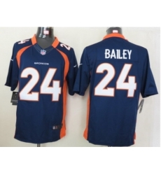 Nike Denver Broncos 24 Champ Bailey Blue Limited NFL Jersey