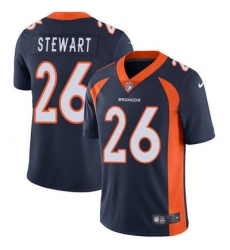 Nike Broncos #26 Darian Stewart Blue Alternate Youth Stitched NFL Vapor Untouchable Limited Jersey