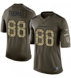 Youth Nike Denver Broncos 88 Demaryius Thomas Elite Green Salute to Service NFL Jersey