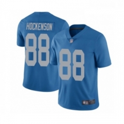 Youth Detroit Lions 88 TJ Hockenson Blue Alternate Vapor Untouchable Limited Player Football Jersey