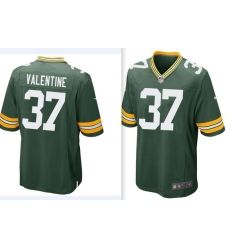 Men Nike Green Bay Packers #37 Carrington Valentine Nike Home Game Jersey