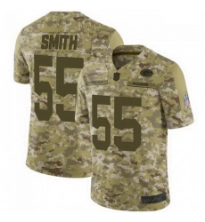 Men Nike Green Bay Packers 55 Za'Darius Smith 2018 Salute to Service Jersey