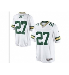 Nike Green Bay Packers 27 Eddie Lacy white limited NFL Jersey