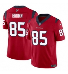 Men Houston Texans 85 Noah Brown Red 2023 F U S E Vapor Untouchable Stitched Football Jersey