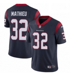 Men Nike Houston Texans 32 Tyrann Mathieu Navy Blue Team Color Vapor Untouchable Limited Player NFL Jersey