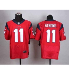 nike nfl jerseys houston texans 11 strong red[Elite]