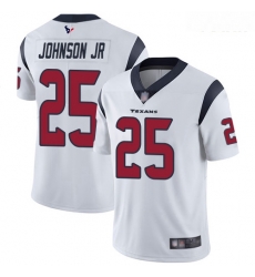 Texans #25 Duke Johnson Jr White Youth Stitched Football Vapor Untouchable Limited Jersey