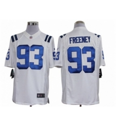 Nike Indianapolis Colts 93 Dwight Freeney White Limited NFL Jersey