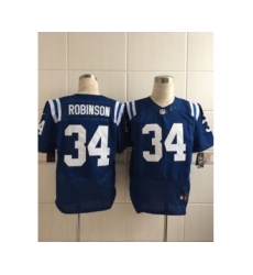 nike nfl jerseys indianapolis colts 34 robinson blue[Elite][robinson]