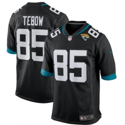 Men Jacksonville Jaguars Tim Tebow Nike Black Alternate Game Jersey