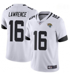 Men Jacksonville Jaguars Trevor Lawrence White 2021 Draft Jersey