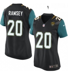 Womens Nike Jacksonville Jaguars 20 Jalen Ramsey Game Black Alternate NFL Jersey