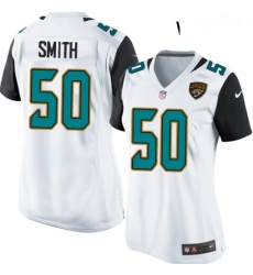 Womens Nike Jacksonville Jaguars 50 Telvin Smith Game White NFL Jersey