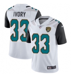 Nike Jaguars #33 Chris Ivory White Youth Stitched NFL Vapor Untouchable Limited Jersey