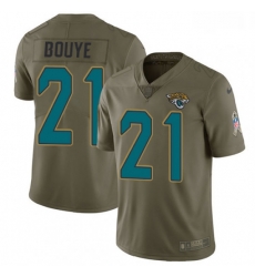 Youth Nike Jacksonville Jaguars 21 AJ Bouye Limited Olive 2017 Salute to Service NFL Jersey