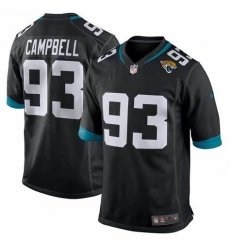 Youth Nike Jacksonville Jaguars 93 Calais Campbell Black Alternate Vapor Untouchable Limited Player NFL Jersey