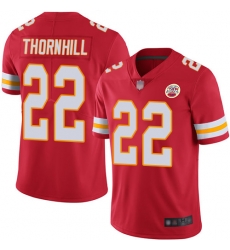 Chiefs 22 Juan Thornhill Red Team Color Men Stitched Football Vapor Untouchable Limited Jersey