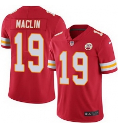 Nike Chiefs #19 Jeremy Maclin Red Youth Stitched NFL Limited Rush Jersey